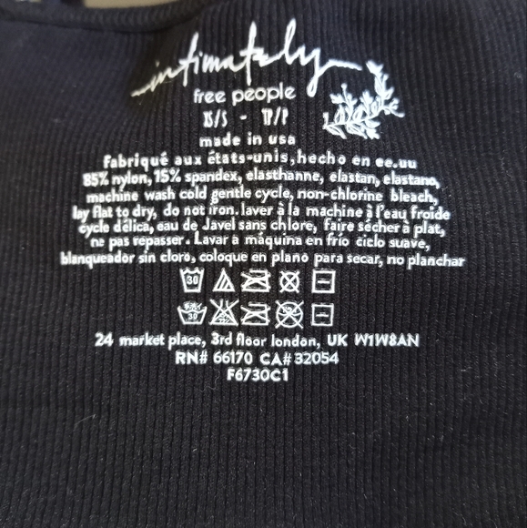 Free People Intimately low back bralette.  NWT.  Size xs/s - Picture 4 of 5